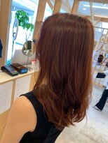 カノエ 下松店(canoe) オレンジカラー/髪質改善縮毛矯正/髪質改善/韓国風/韓国ヘア