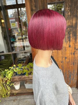 へアサロンアンドカフェガーデン(hair salon&cafe GARDEN) ダブルカラー/ケアブリーチ/ピンクカラー