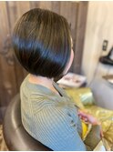 大人ボブでオシャレ感