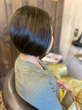 スノードロップ(SNOW DROP) 大人ボブでオシャレ感