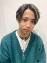 アイウィル(Ai WilL)&nbsp;爽やか　センターパート　メッシュカラー　メンズショート