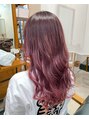 イツキ ヘアーデザイン(ITSUKI hair design) ピンク系カラー×ハイトーン