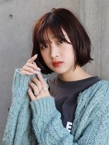 アレン 鳥取北店(ALLEN)&nbsp;ふわふわミニボブ/シースルーバング/小顔カット/モテ髪/ボブ