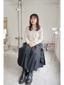 229 ピンクブラウン　/ レイヤーカット