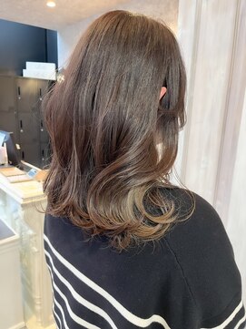 キャアリー(Caary) 福山市美容師求人スタッフ募集中インナーベージュショコラカラー