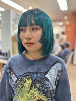 デンパツクラブ ストリート(DENPATSU CLUB Street)の写真/【NEW FACE】顔周りのカットで印象が変わる☆360度計算されたカットで顔周りをミリ単位まで微調整◎