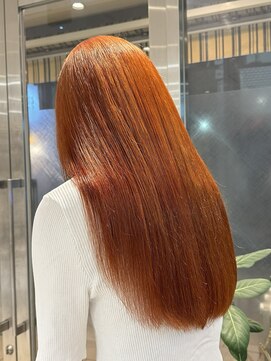 アース 高円寺店(HAIR & MAKE EARTH) オレンジブラウン♪
