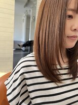 ルノン フィージュ(LUNON fieju)&nbsp;レイヤーカット/ミディアム/ベージュ