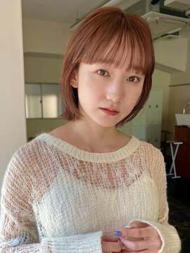 ガーランドギンザ(Garland Ginza) レイヤーカット　切りっぱなしボブ　レイヤーボブ