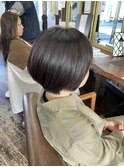 丸みショートボブ