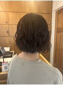 パーマ/ボブパーマ/抜け感ボブ/ゆるふわボブ/20代30代40代50代