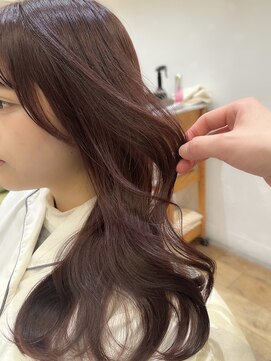 バイオレット ナゴヤ(Violet Nagoya) ショコラピンク/ピンクブラウン/レイヤーカット/NS-71