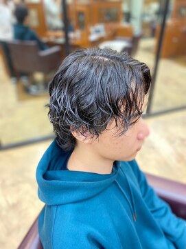 ピュア ポイント 和光店(PURE POINT) レイヤーカット／ウルフ／くせ毛風パーマ