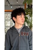 大人メンズショートパーマ【大名/パーマ/メンズカット】
