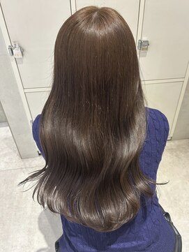 フリーラ 表参道(freera) ブリーチなしWカラーオリーブベージュ