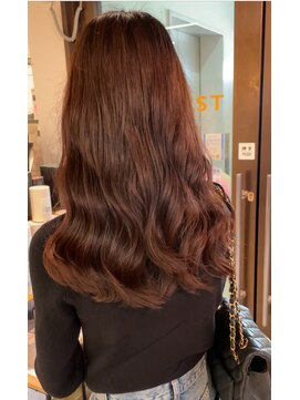 コワファーストナガサキシャンプーボーイ(COIFF1RST NAGASAKI SHAMPOO BOY) 韓国ヘア/レイヤーカットコテ巻き風パーマ顔周り