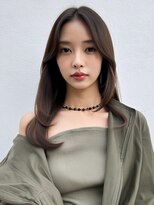 ライズ ネックス ザ サロン 渋谷(LIZE nex the salon) ミディアムレイヤー#レイヤーカット#韓国風#渋谷#渋谷駅