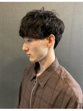 リリー(Lily) パーマ風マッシュショート【理容室】品川/バーバー/大森/平和島