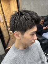ダムディートウキョウヘアーラウンジ 上野店(DAMDEE TOKYO hair lounge)&nbsp;刈り上げ低めナチュラルスパイキーショート