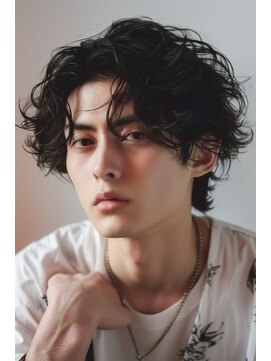 ラナ 新宿(lana) メンズ/パーマ/似合わせ/シャドウパーマ/新【lana hair新宿】