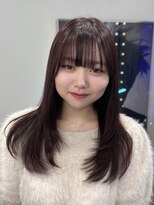 アマンドール(Aman D'or) 艶感UP♪カシスブラウン×レイヤーカット