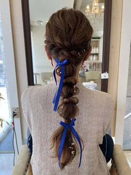 エミュ 天文館店(eMu) 【yuina】結婚式お呼ばれアレンジ