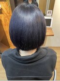 ノンダメージカラー/超高濃度水素ケア/ブルーブラック