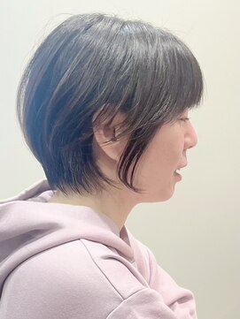 ミルシェ(MILSHE) ショートカット/大人可愛い/似合わせ小顔/白髪ぼかし/脱白髪染め