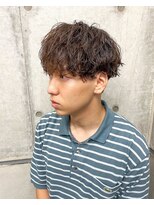 オーシャントーキョー(OCEAN TOKYO) 波巻きパーマメンズツイストスパイラルパーマツーブロック