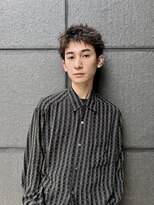 ヒュージ 表参道(huge)&nbsp;スパイキーショート/メンズカット/眉カット/メンズパーマ/メンズ