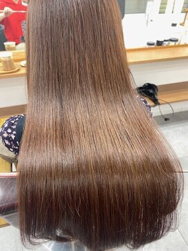 ランプ(Lamp) くびレイヤーグレーベージュニュアンスカラー白髪染め白髪ぼかし