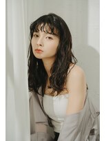 サンクチュアリ ウィズエデン 京橋店(Sanctuary with eden)&nbsp;ミディアムのパーマアレンジ