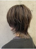 メンズ マッシュウルフ 
