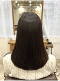 自然仕上げの美髪縮毛矯正