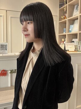 個性的姫カット