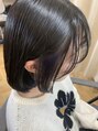 テーラヘアー 湘南台店(TELA HAIR)&nbsp;暗めイヤリングカラー【TELA HAIR湘南台】