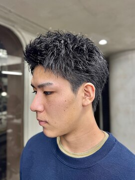 ニコ トウキョウ ロジック(nico TOKYO Logic) 刈り上げアップバングスパイキーショートパーマスパイラルパーマ