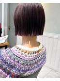 Lideeモーブピンクボブ大人ガーリー