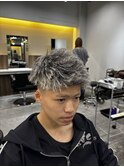 ツイストジェットホワイトフルメッシュ
