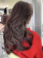 ユー(juu.)&nbsp;【juu./星ヶ丘】大人艶ブラウン×後ろ姿マイナス5歳レイヤー