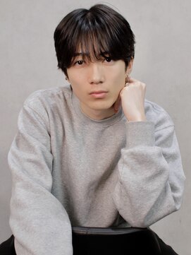 メンズ アールクリップ 表参道(ar clip) シースルーマッシュシャドーパーマメンズカットメンズブリーチ