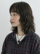 キビト(kibito)&nbsp;ミディアムパーマスパイラルパーマ東新宿御苑20代30代40代