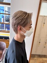 ノート ヘアーサロン(NOTE HAIR SALON)&nbsp;ハイトーン　ミルクティーベージュ
