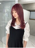 ピンクベージュ/ブリーチカラー