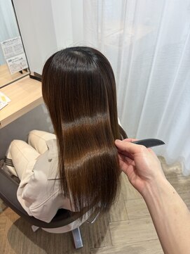 アヴァンス なかもず店(AVANCE.) 梅雨前におすすめ、髪質改善ストレート