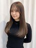カット+縮毛矯正+ベーシックカラー+艶アミノ酸Tr【寒色・暖色どちらでも◎】