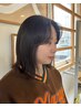 ☆朝が楽ちん☆カット+前髪パーマ+プレミアムトリートメント￥12100→￥10890