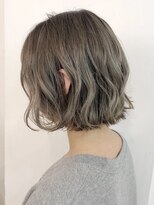 エリマ 調布(elima) ショートヘア顔周りレイヤーブリーチダブルカラーショートボブ