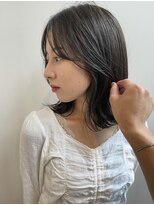 olu.hair新安城/髪質改善/ショート/白髪ぼかし/縮毛矯正【 9/7 NEW　OPEN（予定）】&nbsp;外ハネボブ