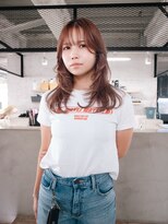 スティードアウェーク 立川北口店(Steed AWAYKE)&nbsp;layer cut / blown beige________【AWAYKE/立川】